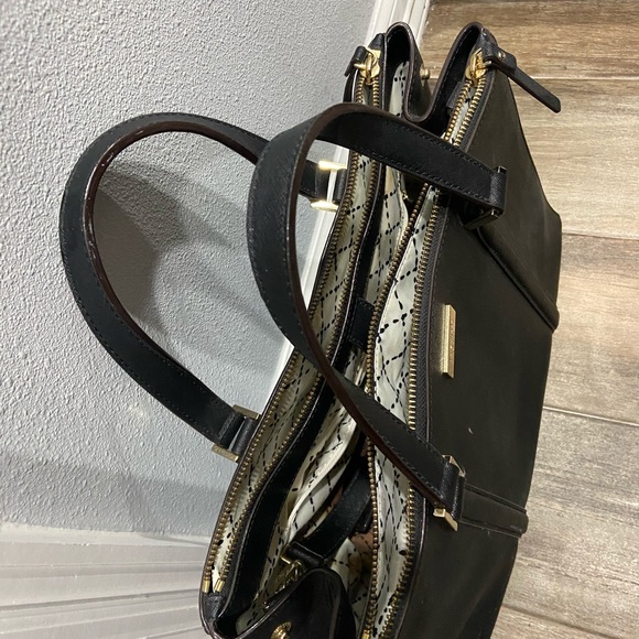 Kate spade black large leather satchel - Picture 4 of 7